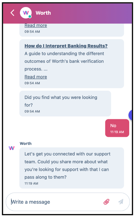 Chat CS Support