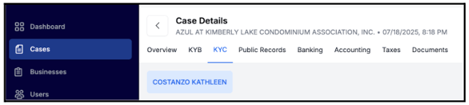 KYC Tab-2